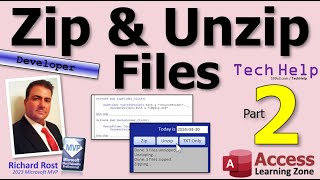 How to Zip and Unzip Files and Folders Using Microsoft Access VBA, Part 2