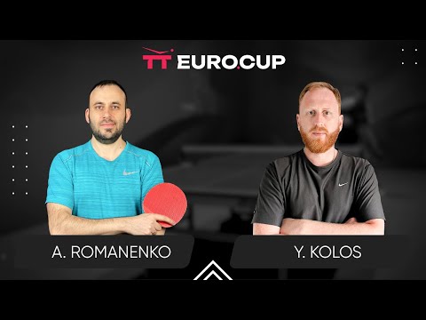 12:50 Andrii Romanenko - Yurii Kolos 30.01.2024 TT Euro.Cup Ukraine Professional. TABLE 3