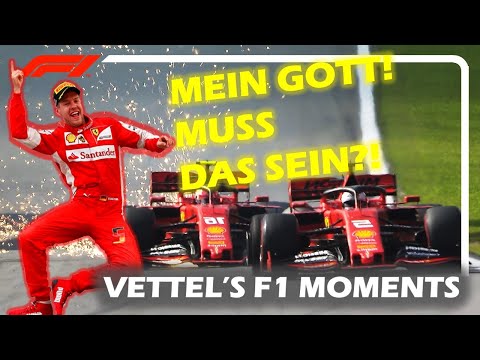 Sebastian Vettel's Mein Gott Muss Das Sein Moments in F1 (Team Radio Rage Compilation)