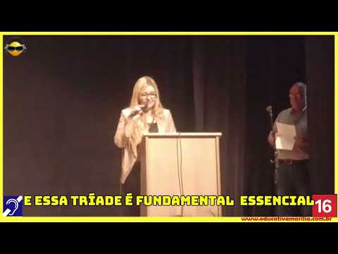 TvEducativa Taís Monteiro secretária municipal de Cultura na 8ª Conferência Municipal de Cultura Marília SP