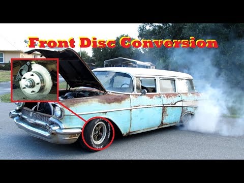57 Bel Air Disc Brake Conversion