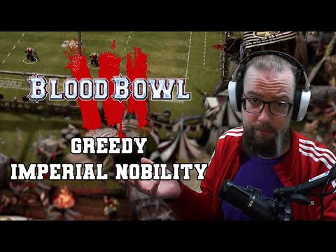 Running away from Dorfs - Imperial Nobility vs Dorfs - Blood Bowl 3