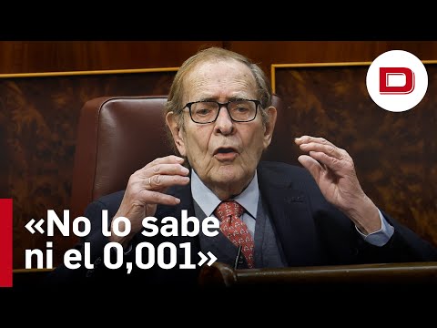 Tamames alecciona a Sánchez: «Nadie sabe quién es Blas Piñar pero sí Largo Caballero»