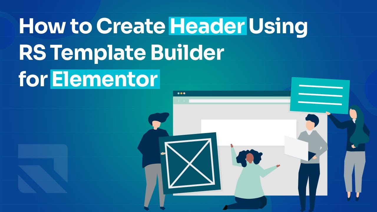 How to Create Header Using RS Template Builder for Elementor