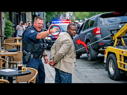 Racist Cop Tries to Tow Black Man’s Car — It’s a Government Vehicle...