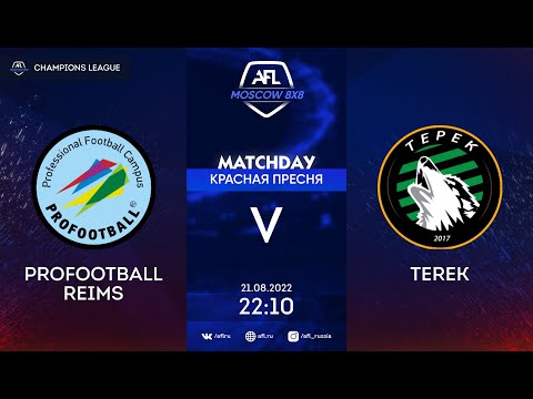 AFL 22. Champions League. Play off. 1/16 final. ProFootbаll Reims - Terek