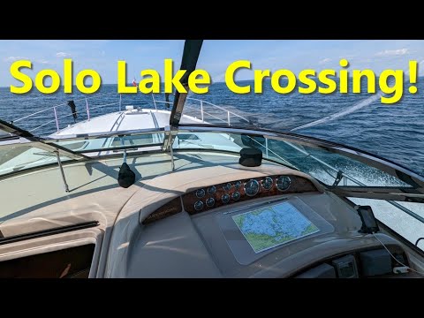 Solo Crossing on A 'Wow!' Day - Sea Ray Sundancer
