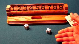 preview picture of video 'Clapper Dice or Shut the box game and great educational tool'