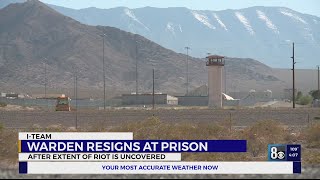Warden resigns 2 months after I-Team exposes coverup of prison riot near Las Vegas