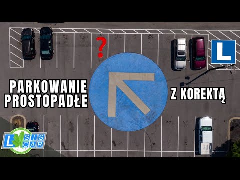 Parkowanie prostopadłe z korektą