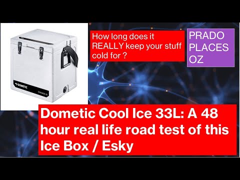 How long do Ice Boxes REALLY keep cold? Dometic Cool Ice 33L Cooler / Esky in a real world test