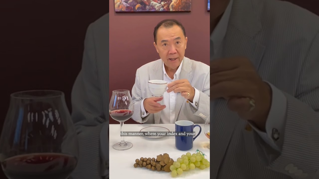 Here's how to hold a tea cup with proper etiquette.