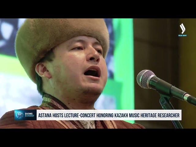 Astana’da besteci Aleksandr Zataeviç’in eserlerine adanmış bir ders-konser düzenlendi