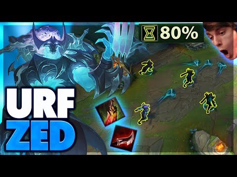 FAKER PLAYED THIS GAME | URF ZED FULL GAMEPLAY - BunnyFuFuu