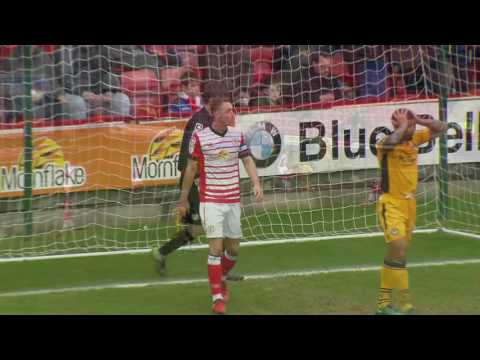 Crewe Alexandra 1-2 Newport County: Sky Bet League Two Highlights 2016/17 Season