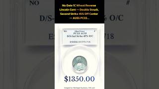 $1350 DOLLAR OFF CENTER DOUBLE STRIKE.
