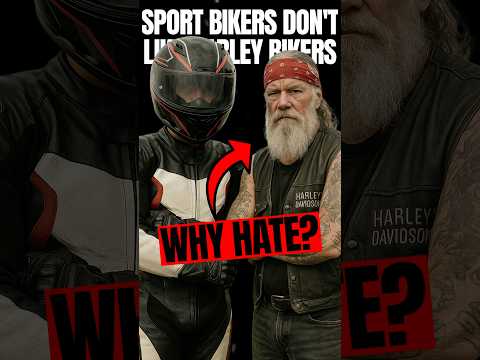 Why Sport Bike Riders Don’t Like Harley Riders 🏍️⚡🔥