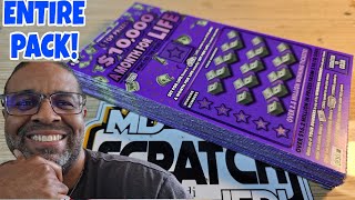 $10,000 A Month For Life | PA LOTTERY SCRATCH OFF TICKETS | Full Pack!