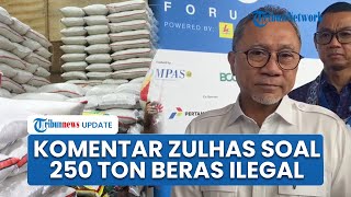 Komentar Zulhas soal Mentan Temukan 250 Ton Beras Impor Asal Thailand Masuk Aceh: Tak Ada Izin!