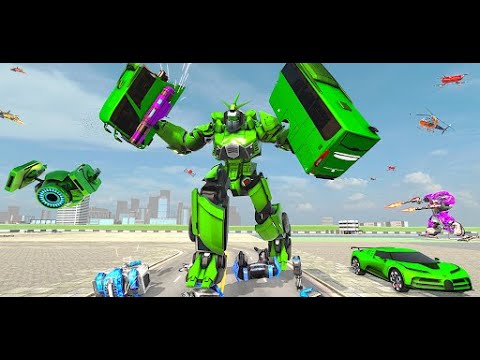 Bus Robot Car Game - Robot Game - Android Gameplay Walkthrough Part 2
