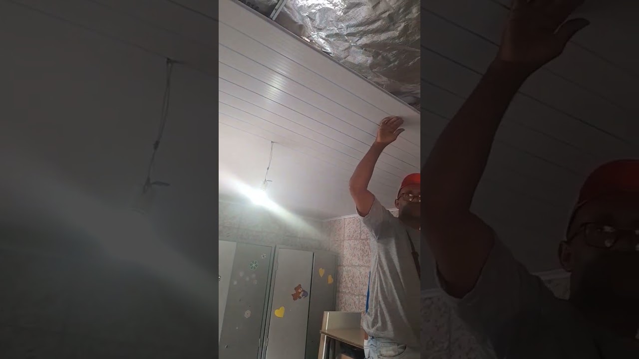 forro de pvc com manta termica