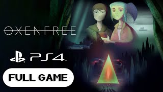 Oxenfree PS4 FULL GAME Longplay Gameplay Walkthrough Playthrough VGL