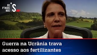Tereza Cristina vai ao Canadá para negociar compra de fertilizantes