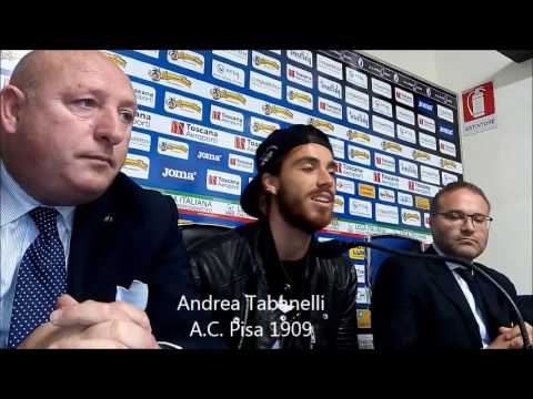 Press Zone: Andrea Tabanelli nuovo giocatore del Pisa