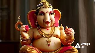 “Ganapathi Bappa Morya 🙏 #lord Vinayaka #om ghanesha #ghanapathi