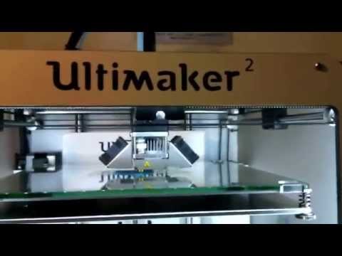 Первый тест принтера Ultimaker 2