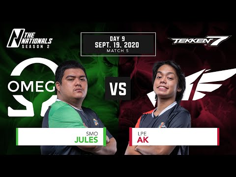 Keeping the hope alive | SMO.Jules vs LPE.AK | The Nationals Season 2 Tekken 7 Day 9 Pt.5