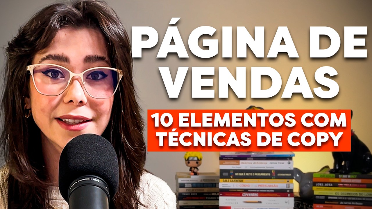 COMO CRIAR UMA BOA PÁGINA DE VENDAS COM COPY | Elementos chaves e gatilhos de conversão