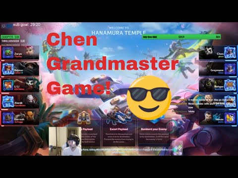 Chen Barrel on Hanamura - Doing that Chen thing! - Grandmaster Storm League Game