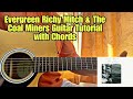 Evergreen - Richy Mitch & The Coal Miners // Guitar Tutorial with Chords