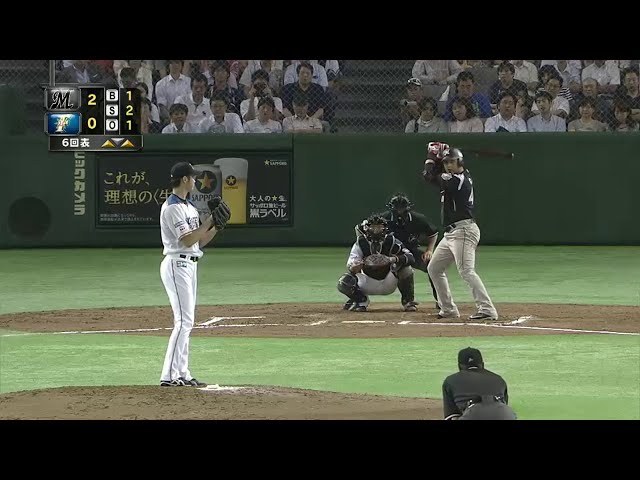 【6回表】Mクルーズ 大谷を追い込むタイムリーヒット!! 2015\9\2 F-M