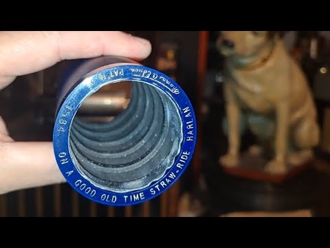 On A Good Old Time Straw Ride. Byron G. Harlan. Edison Blue Amberol Cylinder 1584 from 1912.