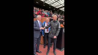 When Sir Alex Met Erik At Old Trafford 🤝