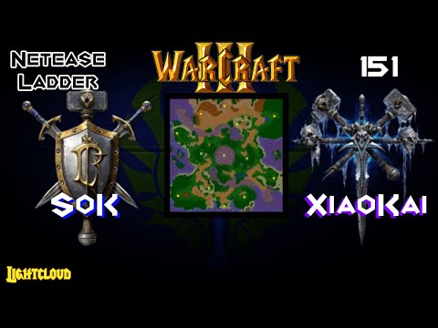 SoK (H) VS XiaoKai (U) - WC3 - Netease Ladder 151