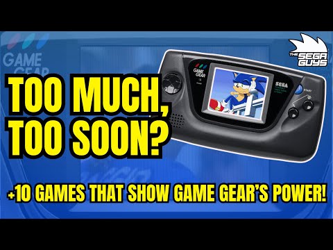 SEGA Game Gear: the Little Handheld with Big Ideas.
