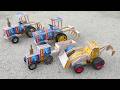 How To Make Matchbox Tractor At Home Diy Mini Tractor Mini Tractor Science Project