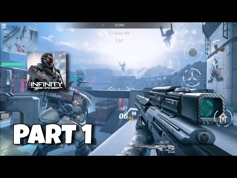 Infinity ops online fps - Gameplay walkthrough part 1 (mobile game)