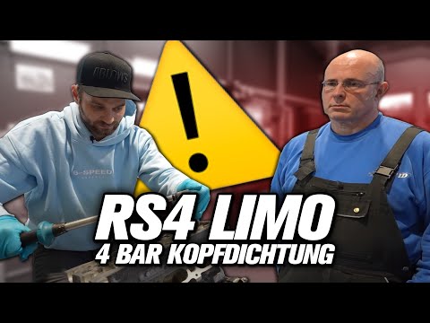 RS4 LIMO 2.0 -  Die neue 4 BAR Zylinderkopfdichtung - Wird auch dieser BLOCK knacken? #61