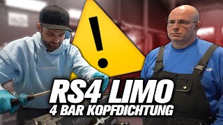 RS4 LIMO 2.0 - Die neue 4 BAR Zylinderkopfdichtung - Wird auch dieser BLOCK knacken? #61
