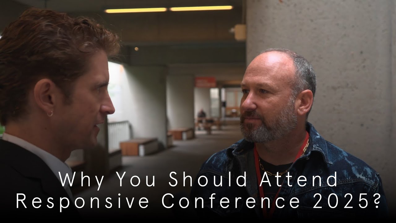 Josh Levine at Responsive Conference