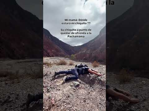 Un poco de humor en el trecking Iruya-San Isidro. #iruya #sanisidrosalta#humor #viajar #travel