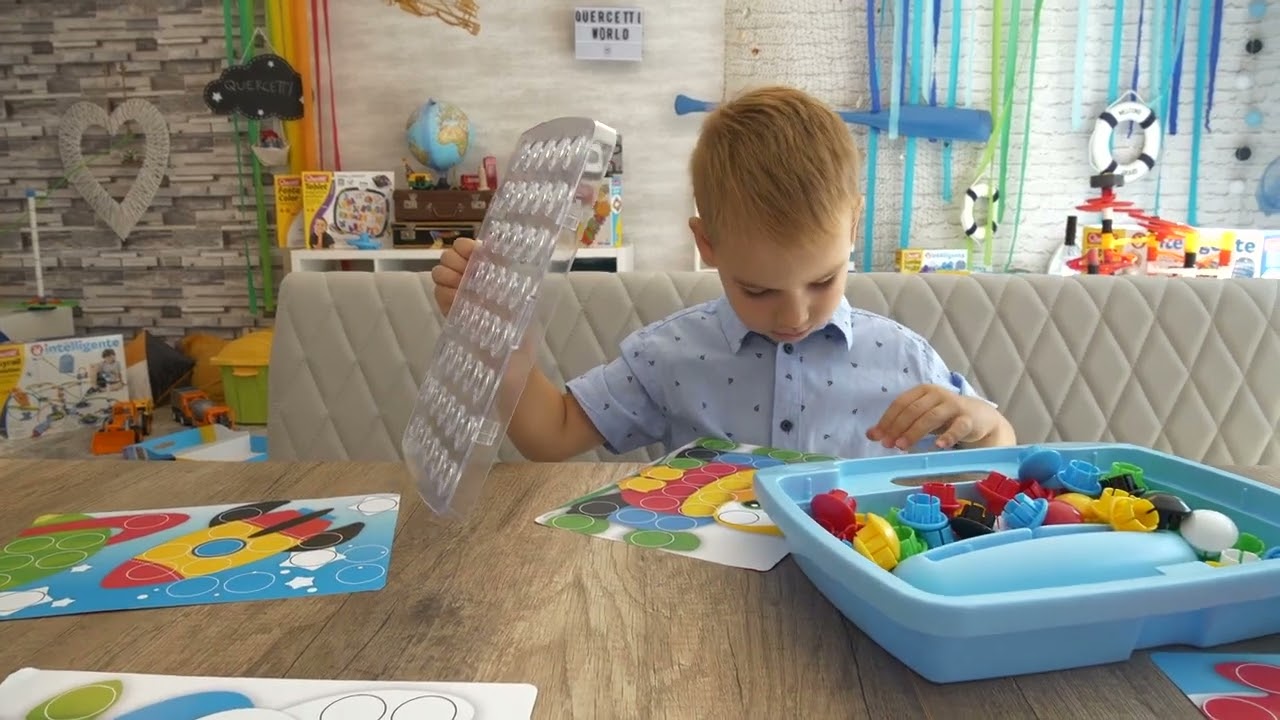 Quercetti: Pixel Baby Basic óriás pötyi videó