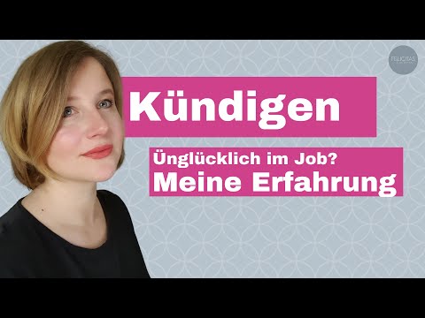 Unglücklich im Job - wie es ist zu kündigen!