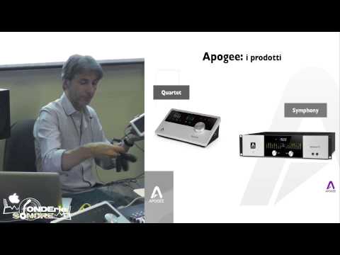 L'interfaccia audio (Apogee) - Italiano - Workshop: Dall'acquisizione al mixing - Parte 1/4