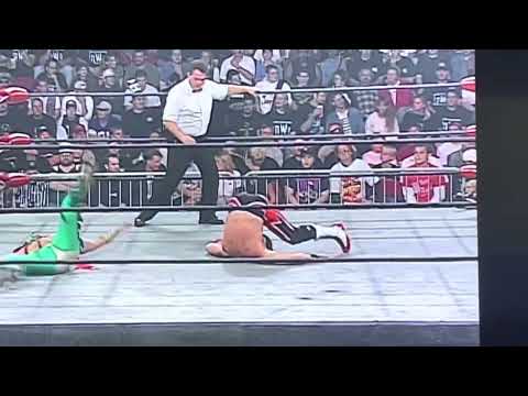 Ultimo Dragon with Sick Overhead Release German Suplex to Eddie Guerrero on WCW MONDAY NITRO 1997