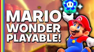 Super Mario Bros. Wonder Playable IN STORES! (Demo Footage!)